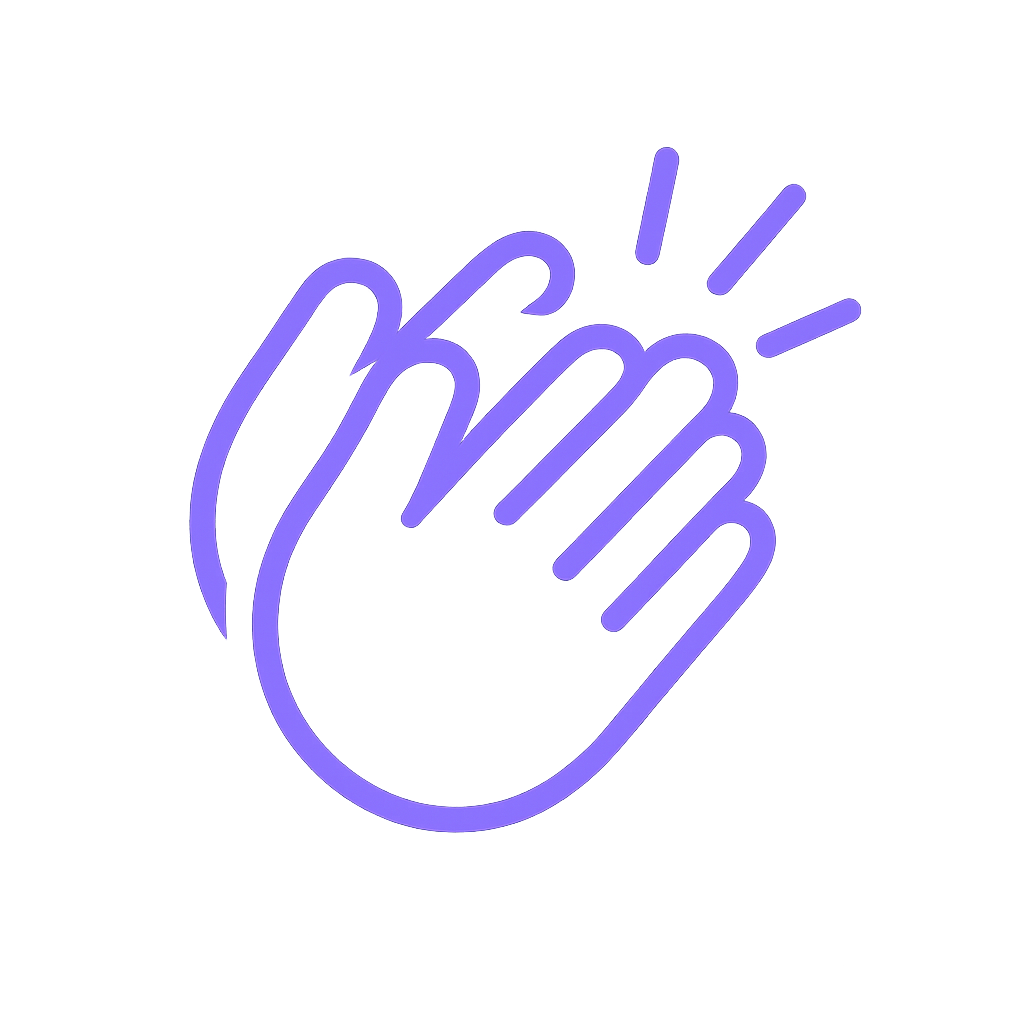Clapping Hands Logo